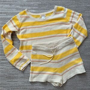 L*Space Sun Seeker Sweater/Short Set